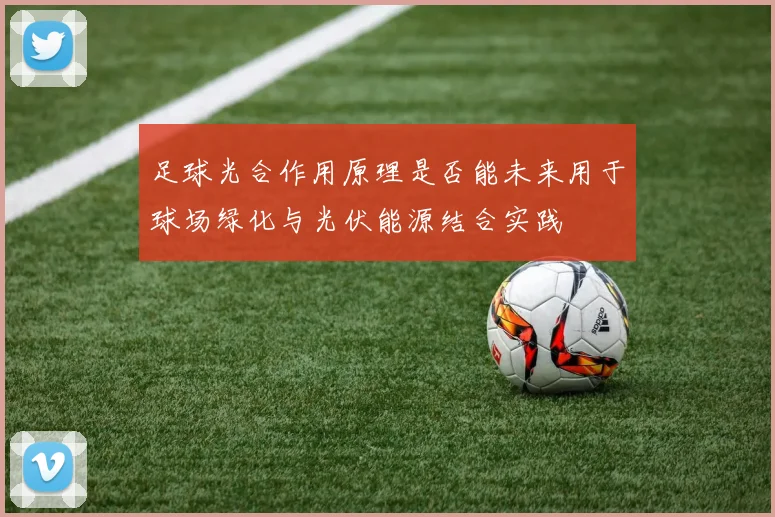 足球光合作用原理是否能未来用于球场绿化与光伏能源结合实践